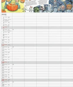 Familjekalender 2025-2026 Stickers