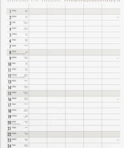 Familjekalender 2025-2026 TrendArt