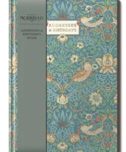 Födelsedagsbok/Adressbok A5 - William Morris