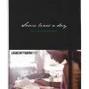 Femårsdagbok Leuchtturm1917 A5 "Some lines a day" Black