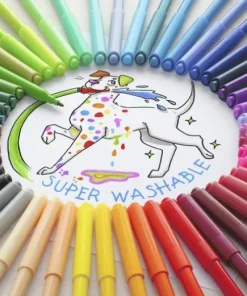 Fiberspetspenna Faber-Castell 50 färger