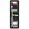 Fiberspetspenna Stabilo Creative Tips Arty 5-pack svart