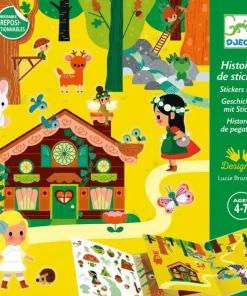 Flyttbara stickers - Förtrollad skog