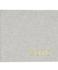 Fotoalbum 60 fickor FOTO grå