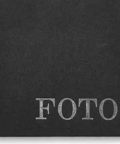 Fotoalbum 60 fickor FOTO svart