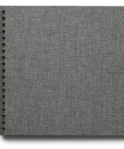Fotoalbum 330x330mm spiral Elster grå