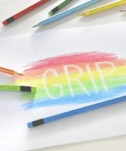 Färgpenna Faber-Castell Colour Grip raderbar 10 pennor