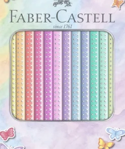 Färgpenna Faber-Castell Sparkle Pastell 12 färger