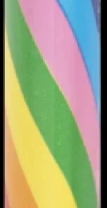 Färgpenna tjock spets Rainbow