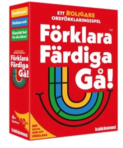 Förklara, färdiga gå!