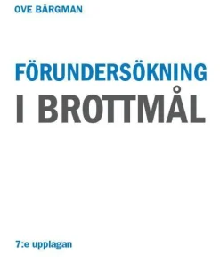 Förundersökning i brottmål