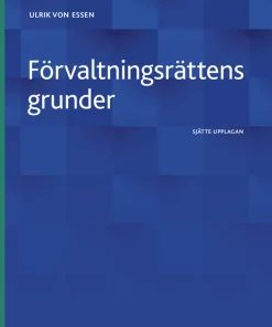 Förvaltningsrättens grunder
