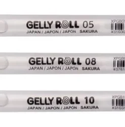 Gelpenna Gelly Roll 3-pack vit