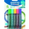 Glitterlim Giotto Decor Confetti 5 färger