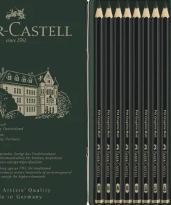 Grafitpenna Pitt Graphite Matt 11 delar i metalletui