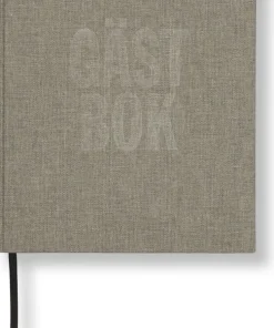 Gästbok 210x240mm beige