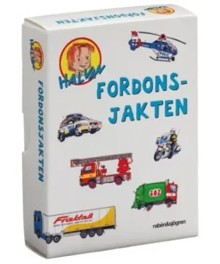 Halvan : Fordonsjakten - kortspel