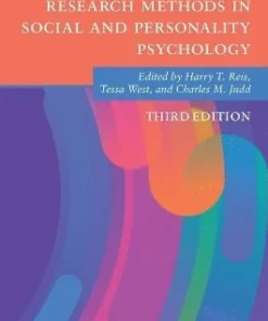 Handbook of Research Methods in Social and Personality Psychology