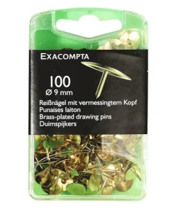 Häftstift mässing 100st
