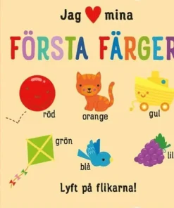 Jag [hjärta] mina första färger