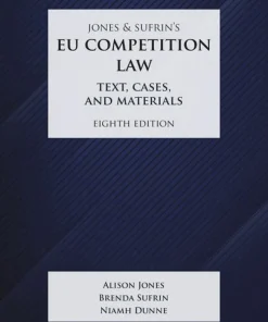 Jones & Sufrin's EU Competition Law
