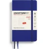 Kalender 2025 A6 Vecka/Sida note soft Ink