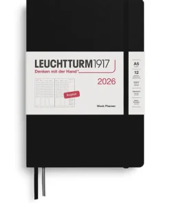 Kalender 2026 A5 Weekly Planner 2026 Black