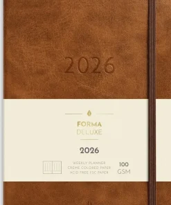 Kalender 2026 Agency Forma Deluxe brun