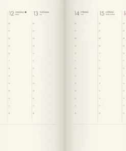 Kalender 2026 Agency Forma Deluxe brun