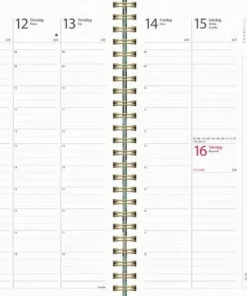 Kalender 2026 Business A5 blad