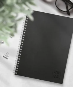 Kalender 2025 Business Textile svart
