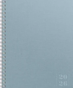 Kalender 2026 Business Textile blå
