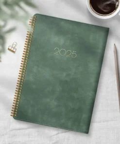 Kalender 2025 Business Twist grön