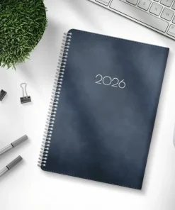 Kalender 2026 Business Twist blå