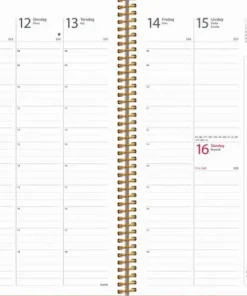 Kalender 2026 Business Twist rosa