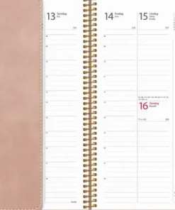 Kalender 2026 Business Twist rosa