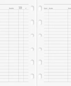 Kalender 2026 Compact grundsats