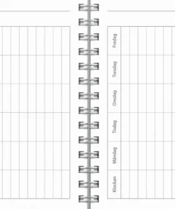 Kalender 2025-2026 Compact Textile grön