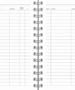 Kalender 2025-2026 Compact Textile grön