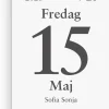 Kalender 2026 Dagblock 44x63 mm