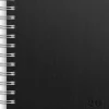 Kalender 2026 Dagbok Textile svart