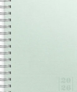 Kalender 2026 Dagbok Textile grön