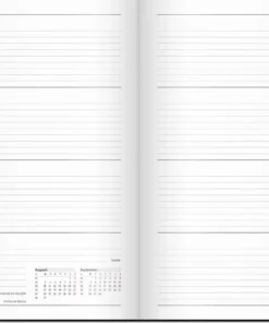 Kalender 2026 Dagbokskalender svart