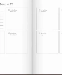 Kalender 2025-2026 Doodle inbunden
