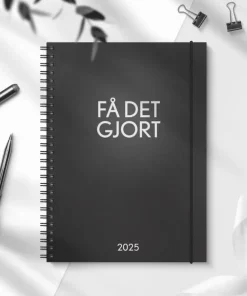 Kalender 2025 Få det gjort svart