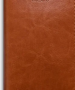 Kalender 2026 Interplano cognac konstläder
