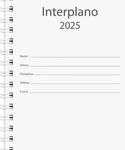 Kalender 2025 Interplano refill
