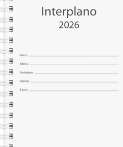 Kalender 2026 Interplano refill