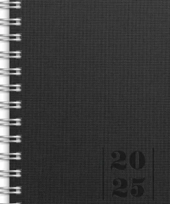 Kalender 2025 Leader Textile svart