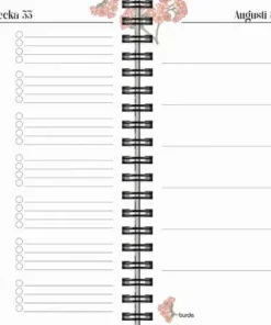 Kalender 2025 Life Planner Floral